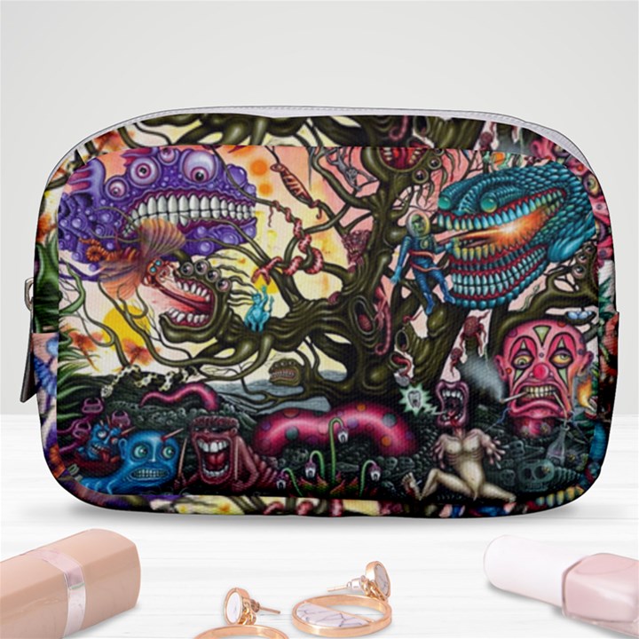 Psychedelic Funky Trippy Make Up Pouch (Small)