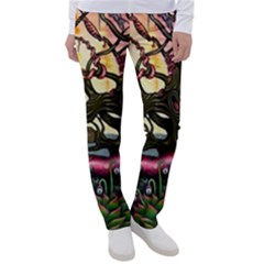 Psychedelic Funky Trippy Women s Casual Pants by Sarkoni