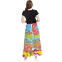 Vintage 1960s Psychedelic Maxi Chiffon Skirt View2