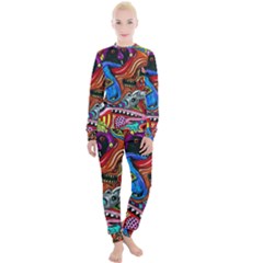 Psychedelic Trippy Hippie  Weird Art Women s Lounge Set by Sarkoni