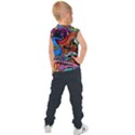 Psychedelic Trippy Hippie  Weird Art Kids  Sport Tank Top View2