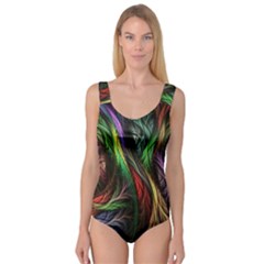 Abstract Psychedelic Princess Tank Leotard  by Sarkoni