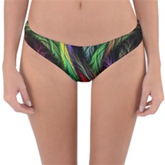 Abstract Psychedelic Reversible Hipster Bikini Bottoms