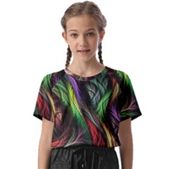 Abstract Psychedelic Kids  Basic T-shirt by Sarkoni