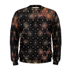 Abstract Psychedelic Geometry Andy Gilmore Sacred Men s Sweatshirt by Sarkoni