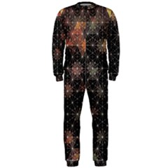 Abstract Psychedelic Geometry Andy Gilmore Sacred Onepiece Jumpsuit (men) by Sarkoni