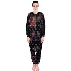 Abstract Psychedelic Geometry Andy Gilmore Sacred Onepiece Jumpsuit (ladies) by Sarkoni