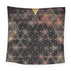 Abstract Psychedelic Geometry Andy Gilmore Sacred Square Tapestry (large) by Sarkoni