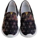 Abstract Psychedelic Geometry Andy Gilmore Sacred Kids Lightweight Slip Ons View1