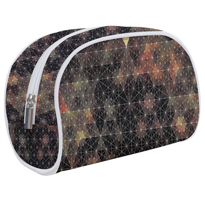 Abstract Psychedelic Geometry Andy Gilmore Sacred Make Up Case (Medium)