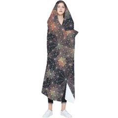 Abstract Psychedelic Geometry Andy Gilmore Sacred Wearable Blanket by Sarkoni