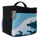 Minimalism Great Wave Off Kanagawa Make Up Travel Bag (Small) View1