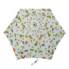 Baby Dino Seamless Pattern Mini Folding Umbrellas by Sarkoni