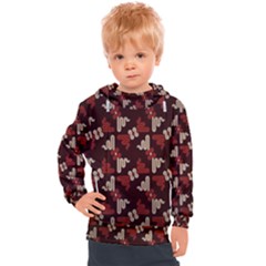 Oriental Dragon Motif Pattern Kids  Hooded Pullover by Sarkoni