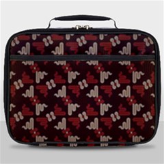 Oriental Dragon Motif Pattern Full Print Lunch Bag by Sarkoni