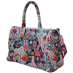 Cottagecore Duffel Travel Bag by Valentinaart