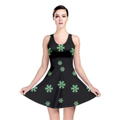 I Love Guitars In Pop Arts Blooming Style Reversible Skater Dress by pepitasart