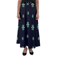 I Love Guitars In Pop Arts Blooming Style Flared Maxi Skirt by pepitasart