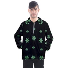 I Love Guitars In Pop Arts Blooming Style Men s Half Zip Pullover