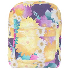 Watercolors Flowers Full Print Backpack