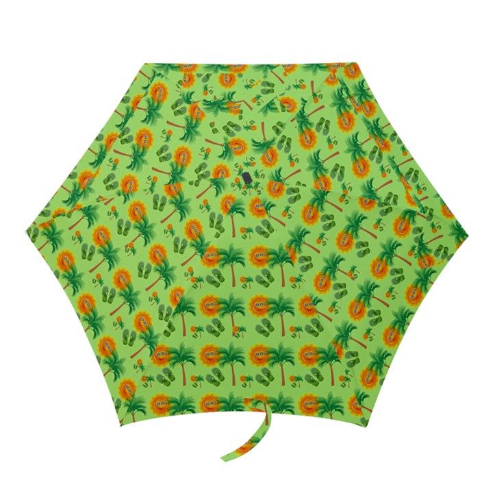 Summer Fun Pattern Mini Folding Umbrellas