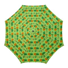 Summer Fun Pattern Golf Umbrellas by LalyLauraFLM