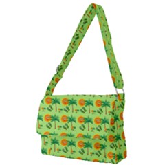 Summer Fun Pattern Full Print Messenger Bag (l) by LalyLauraFLM