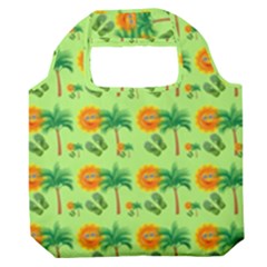 Summer Fun Pattern Premium Foldable Grocery Recycle Bag by LalyLauraFLM