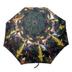 Koi Pond 3d Fish Folding Umbrellas by Grandong