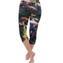 Koi Pond 3d Fish Capri Yoga Leggings View4