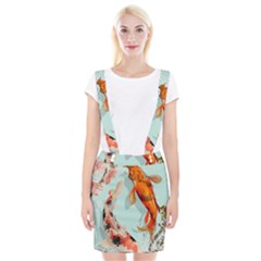 Koi Fish Braces Suspender Skirt