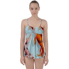 Koi Fish Babydoll Tankini Set