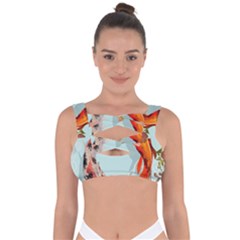 Koi Fish Bandaged Up Bikini Top by Grandong