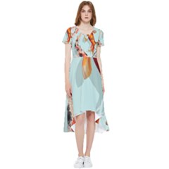 Koi Fish High Low Boho Dress by Grandong