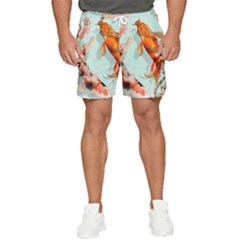 Koi Fish Men s Runner Shorts by Grandong