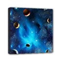 3d Universe Space Star Planet Mini Canvas 6  x 6  (Stretched) View1