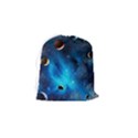 3d Universe Space Star Planet Drawstring Pouch (Small) View2