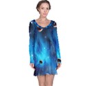 3d Universe Space Star Planet Long Sleeve Nightdress View1