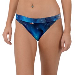 3d Universe Space Star Planet Band Bikini Bottoms by Grandong