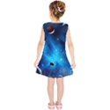 3d Universe Space Star Planet Kids  Tunic Dress View2