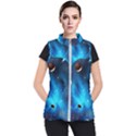 3d Universe Space Star Planet Women s Puffer Vest View1