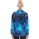 3d Universe Space Star Planet Womens Long Sleeve Shirt View2