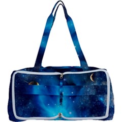 3d Universe Space Star Planet Multi Function Bag by Grandong