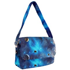 3d Universe Space Star Planet Courier Bag by Grandong