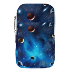 3d Universe Space Star Planet Waist Pouch (small) by Grandong