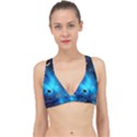 3d Universe Space Star Planet Classic Banded Bikini Top View1