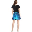 3d Universe Space Star Planet Waistband Skirt View2