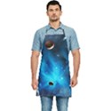 3d Universe Space Star Planet Kitchen Apron View1