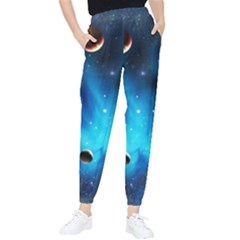 3d Universe Space Star Planet Women s Tapered Pants by Grandong