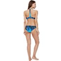 3d Universe Space Star Planet Banded Triangle Bikini Set View4